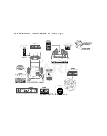 Label map parts