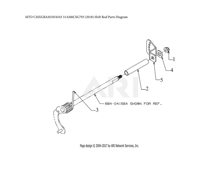 Shift rod parts
