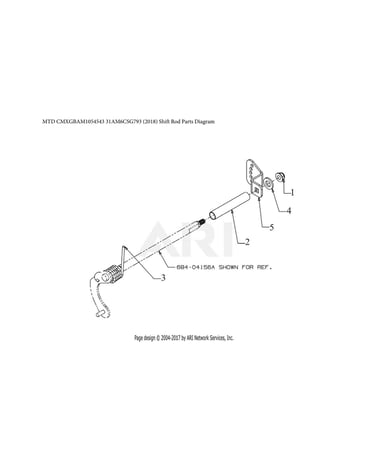 Shift rod parts