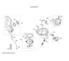 Bosch SHP865WD5N/01 water inlet/sump/pump diagram