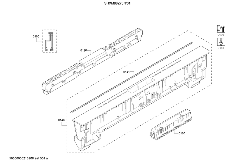 OPERATING MODULE/FACIA PANEL