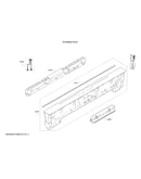 Operating module/facia panel