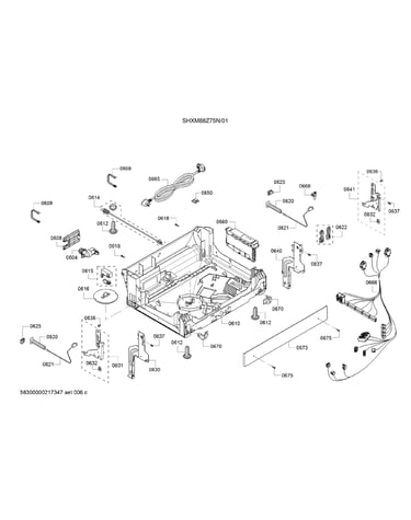 Base/main harness/power cord