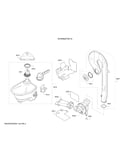 Container/air duct/fan