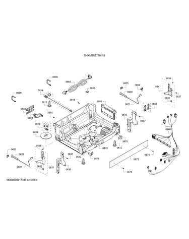 Base/main harness/power cord