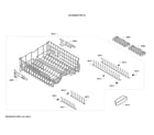 Bosch SHXM88Z75N/18 upper rack diagram