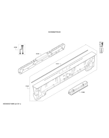 Operating module/fascia panel