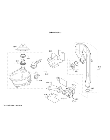 Container/air duct/fan