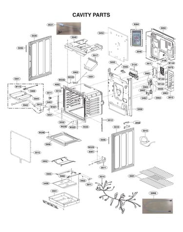 Cavity parts