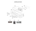 LG LSGL5833D/00 controller parts diagram