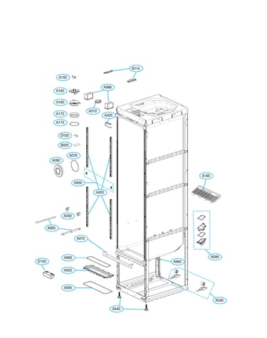 Grille & nozzle assy