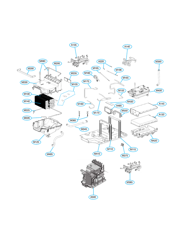 Generator & cycle assy