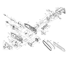 Craftsman CMECS600 electric chainsaw diagram