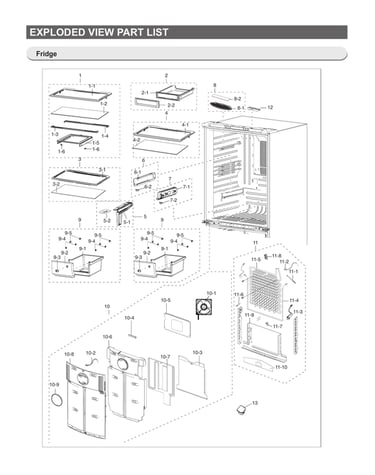 Refrigerator parts