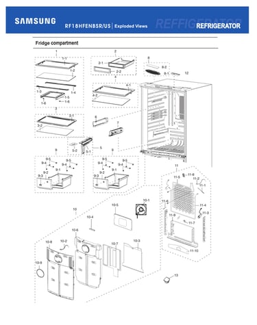 Refrigerator compartment