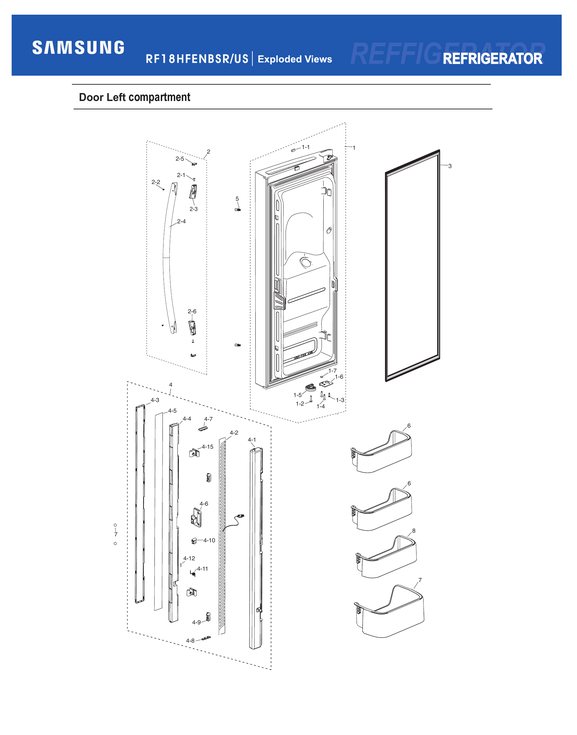 LEFT DOOR COMPARTMENT