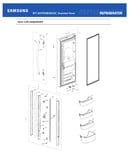 Left door compartment