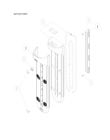 M/f duct parts