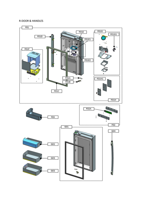 R-door & handles