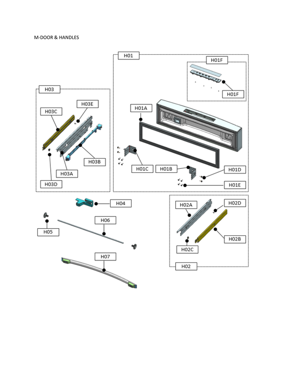M-door & handles