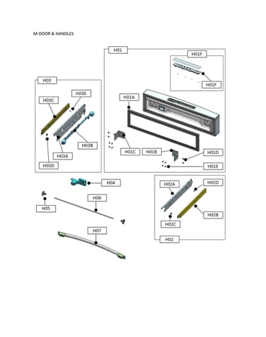 M-door & handles