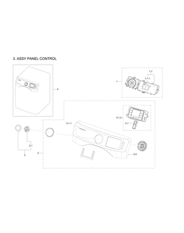 Control panel assy