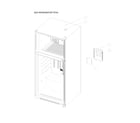 Kenmore 11171219614 assy refrigerator total diagram