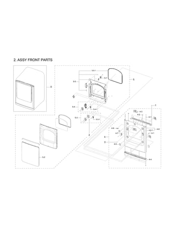Front parts assy