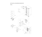 Samsung RS27T5561SR/AA-00 freezer parts diagram
