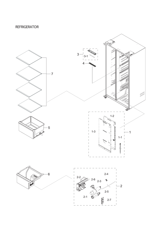 Refrigerator parts