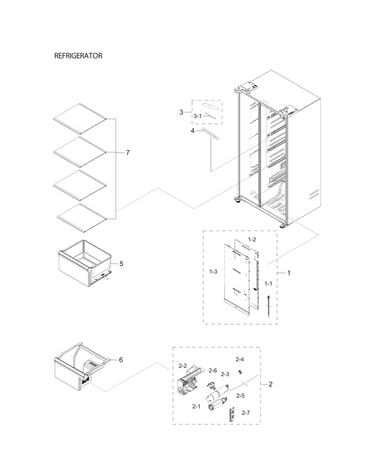 Refrigerator parts