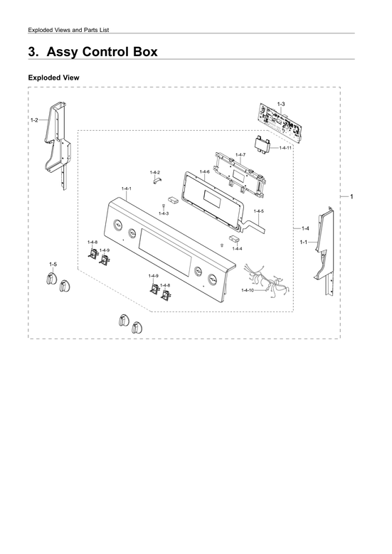 Control box assy