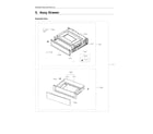 Samsung NE59T4311SS/AA-00 drawer assy diagram