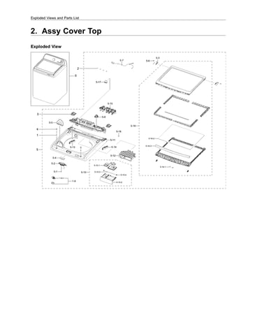 Top cover assy