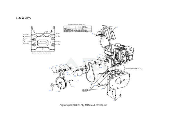 Engine drive