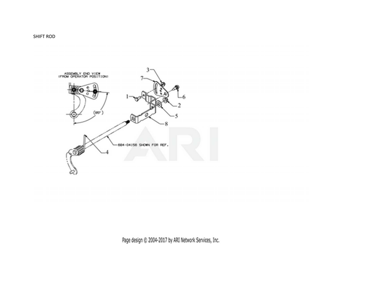 Shift rod