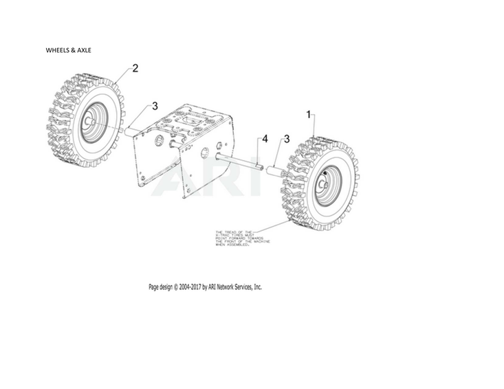 Wheels & axle