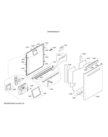 Door/dispenser