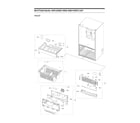 Samsung RF27T5201SG/AA-01 freezer parts diagram