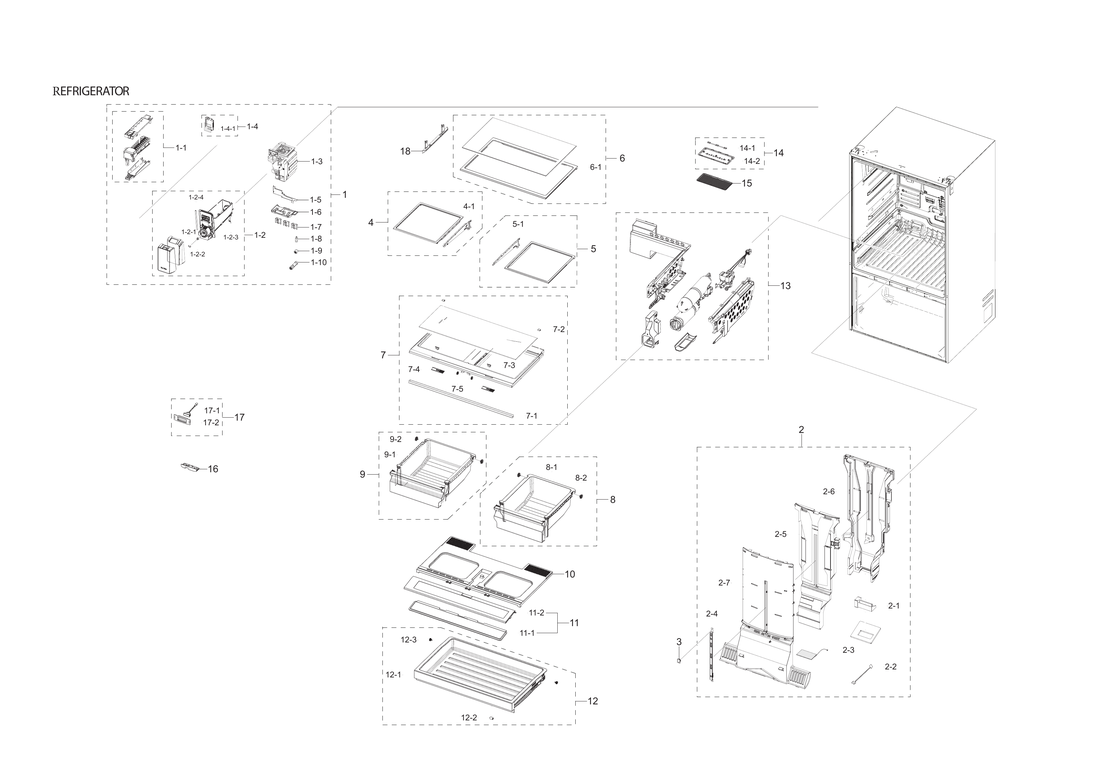 REFRIGERATOR PARTS