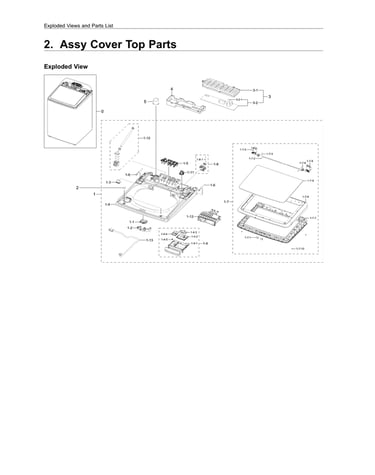 Top cover assy