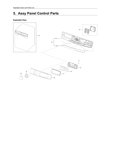 Control panel assy