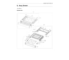 Samsung NX60A6511SS/AA-02 drawer assy diagram