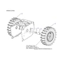 MTD 31AS68EE791 wheels & axle diagram