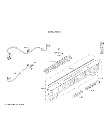Operating module/facia panel