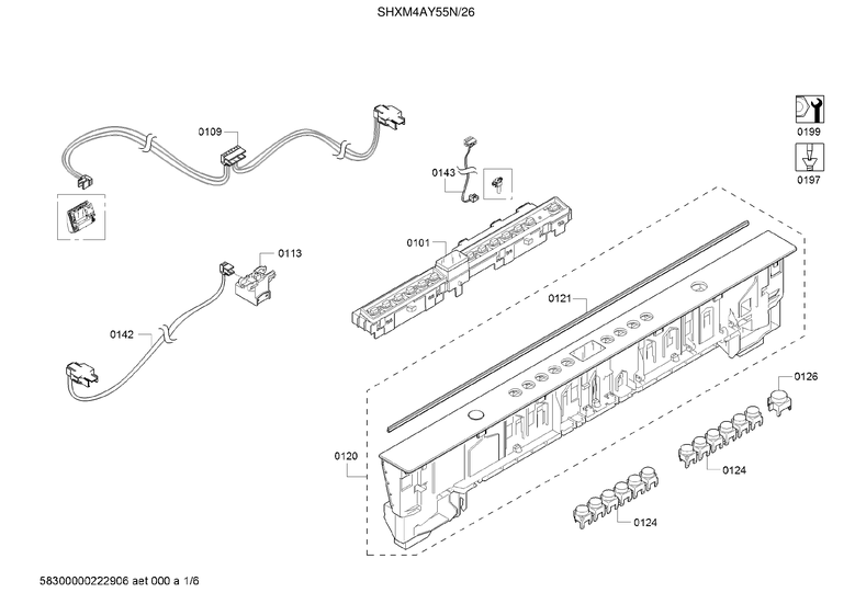 Operating module/fascia panel