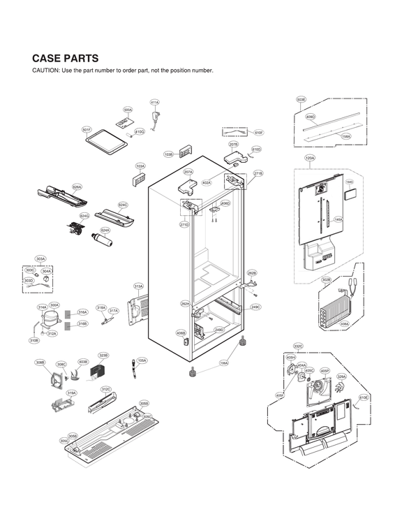 Case parts