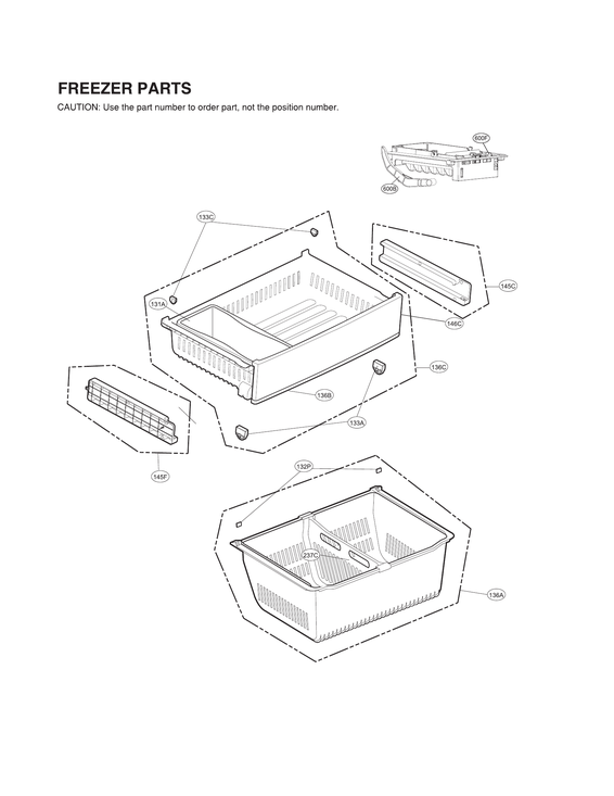 Freezer parts