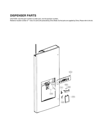 Dispenser parts