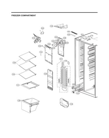 Freezer compartment